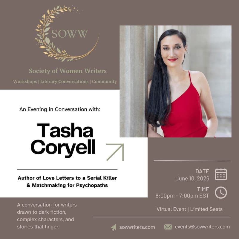 Cover Image for SOWW Literary Series: An Evening in Conversation with Tasha Coryell