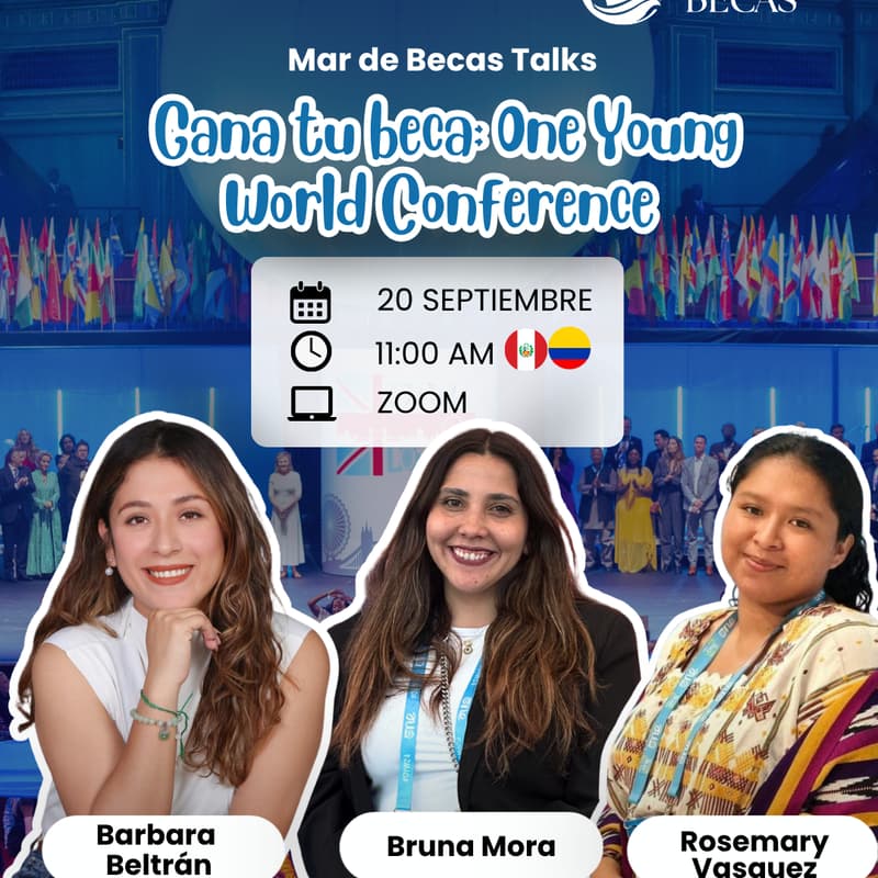 Cover Image for Gana tu beca One Young World Conference 🌍