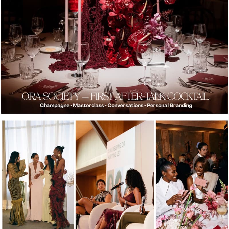 Image de couverture pour THE ORA SIGNATURE COCKTAIL — SOIRÉE DE LANCEMENT ✨