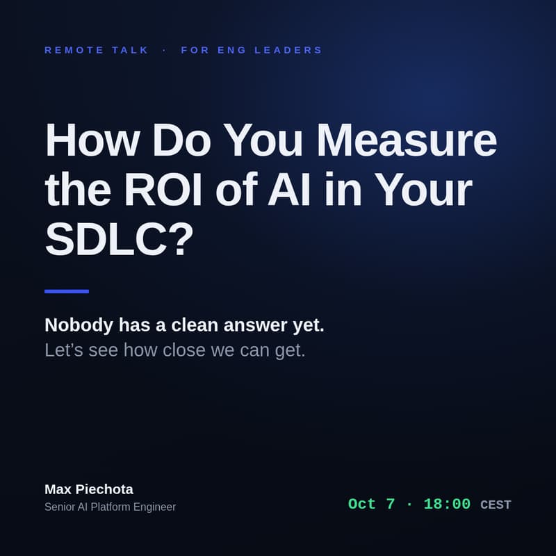 Cover Image for How Do You Measure the ROI of AI in Your SDLC?