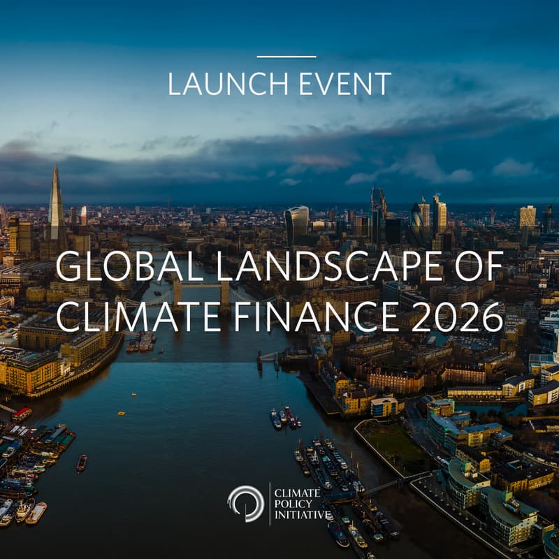 Cover Image for Launch of the Global Landscape of Climate Finance 2026