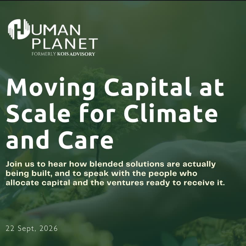 Cover Image for Moving Capital at Scale for Climate and Care