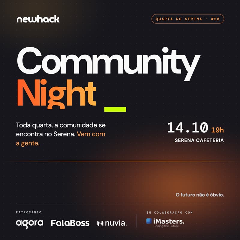 Cover Image for Quarta no Serena #58 | Community Night