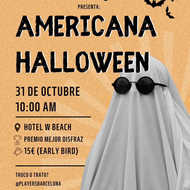 Cover Image for 🎾🎃 👻 AMERICANA BEACH TENNIS HALLOWEEN 🎃👻 🎾