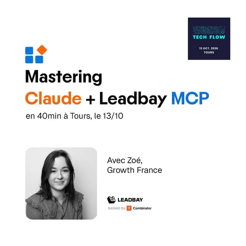 Cover Image for Mastering Claude + Leadbay MCP 🇫🇷 TechFlow