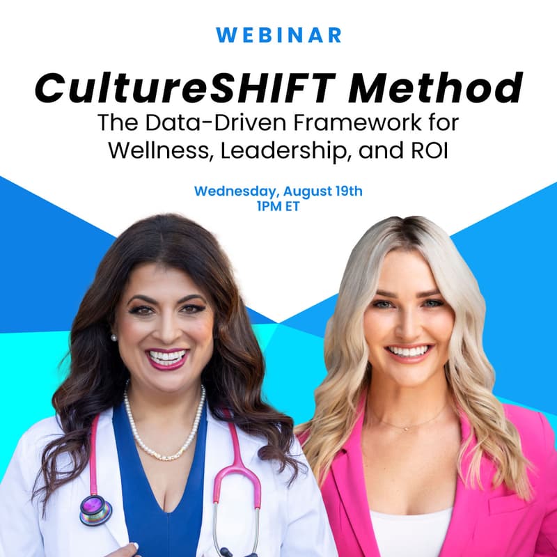 Cover Image for The CultureSHIFT Method: The Data-Driven Framework for Wellness, Leadership, and ROI