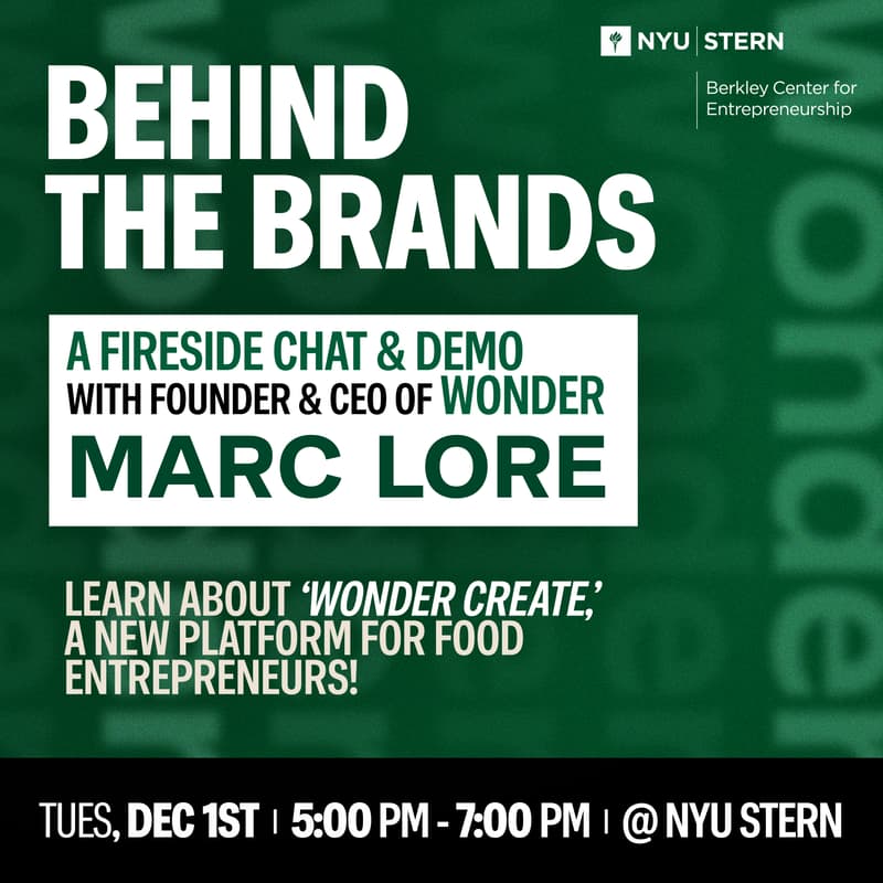 Cover Image for Behind the Brands: A Fireside Chat with Marc Lore, Founder & CEO, Wonder