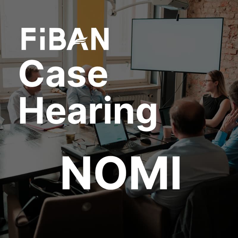 Cover Image for FiBAN Case Hearing: NOMI (Online)