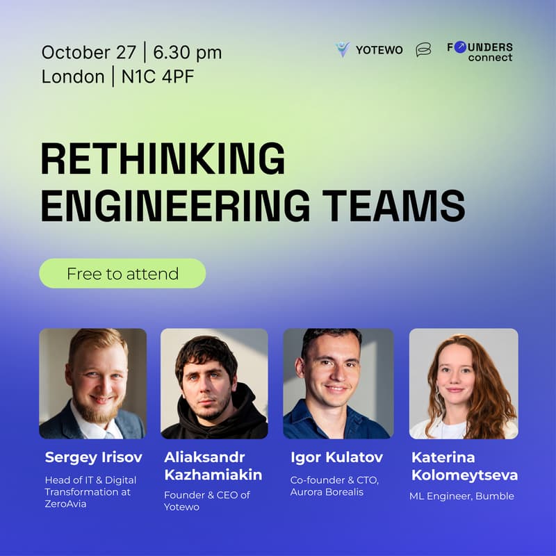 Cover Image for RETHINKING ENGINEERING TEAMS