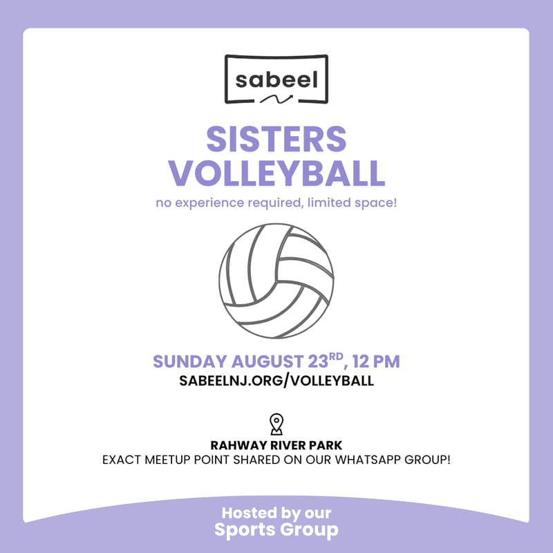 Cover Image for Sabeel - Sisters Volleyball