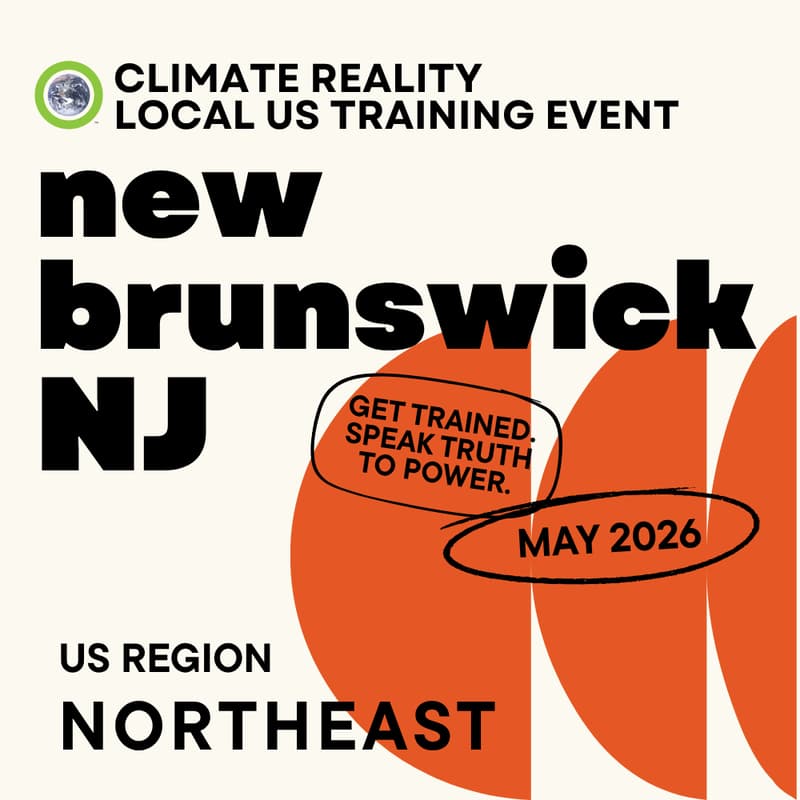 Cover Image for New Brunswick, NJ - Climate Reality Local Training Event