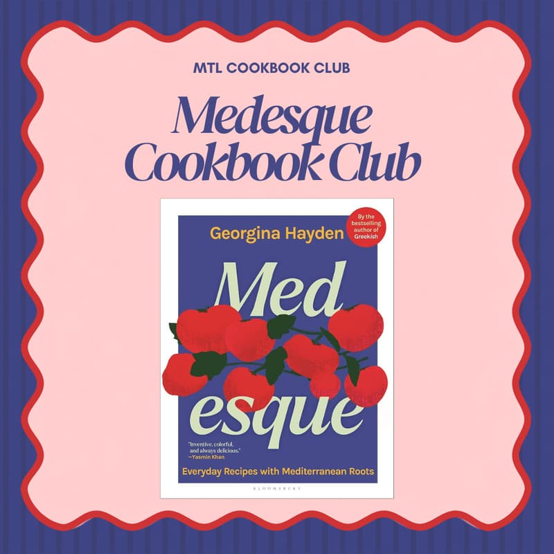 Cover Image for Medesque Cookbook Club