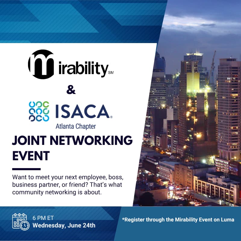 Cover Image for June Cybersecurity Meetup with ISACA Atlanta!