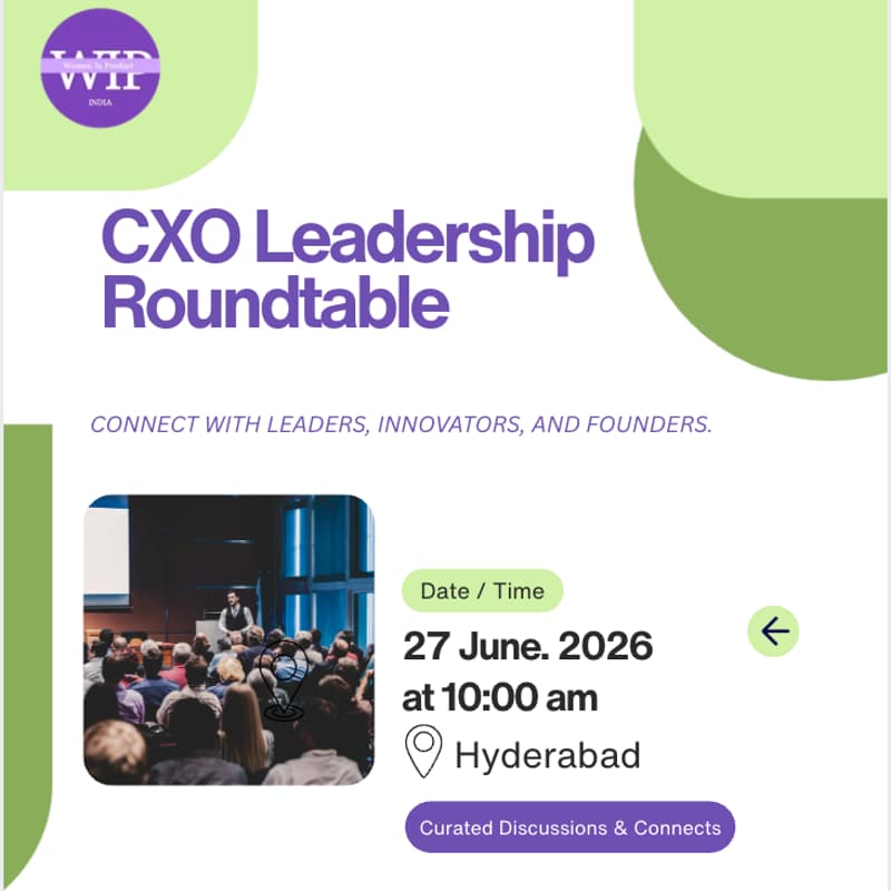 Cover Image for Product Leaders Roundtable: Hyderabad