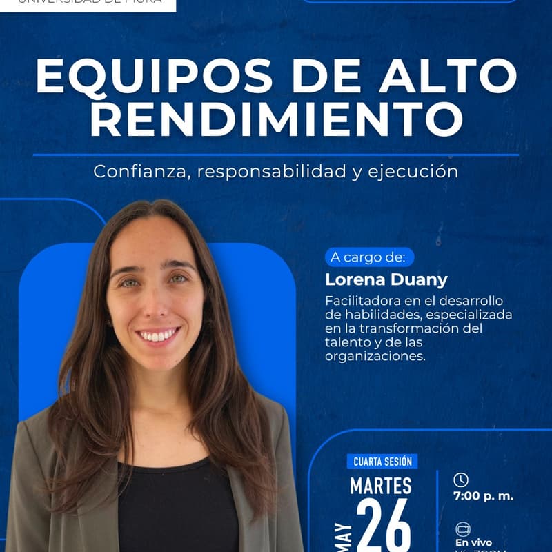 Cover Image for Webinar | Equipos de alto rendimiento: confianza, responsabilidad y ejecución