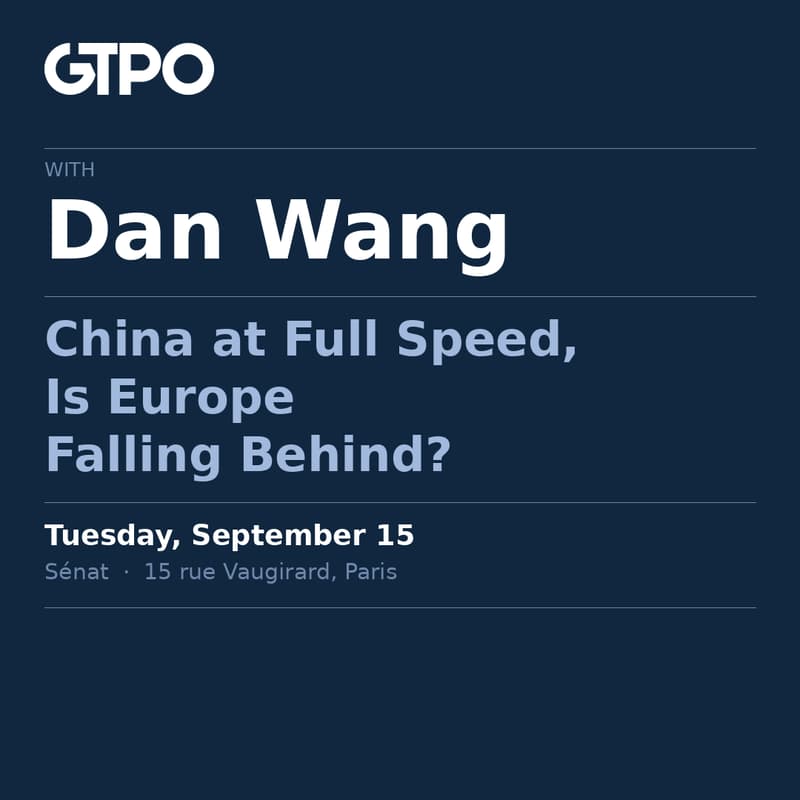 Cover Image for China at Full Speed, Is Europe Falling Behind?