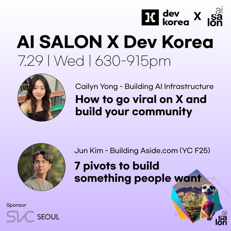Cover Image for AI Salon Seoul X Dev Korea