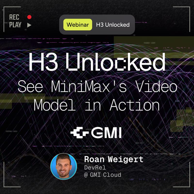 Cover Image for H3 Unlocked: See MiniMax's Video Model in Action