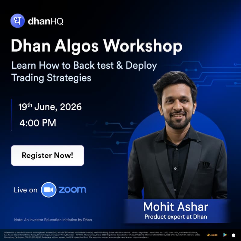 Cover Image for Dhan Algos Workshop