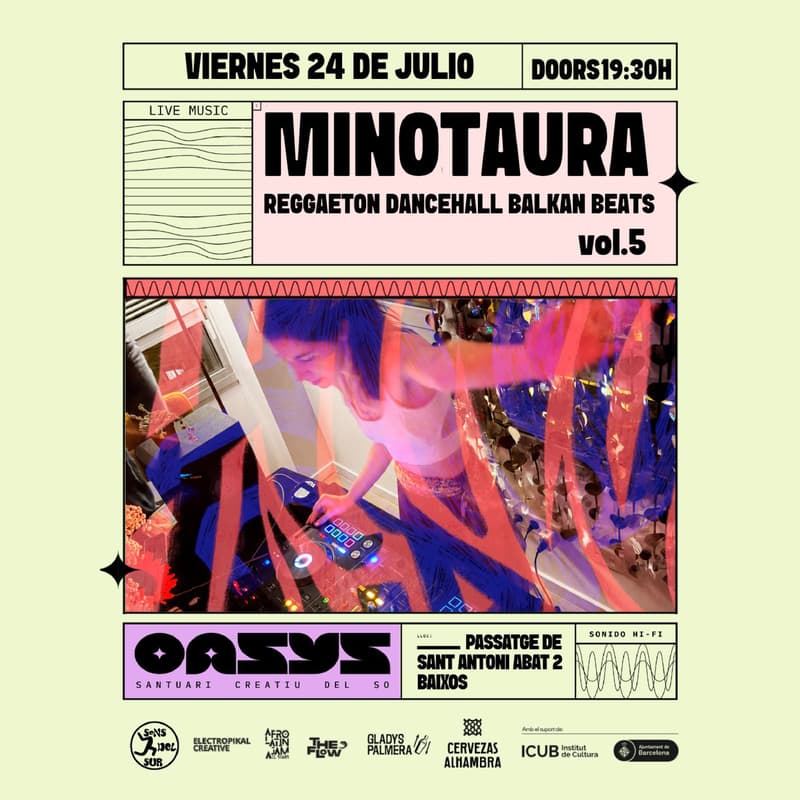 Cover Image for MINOTAURA Vol. 5 — Plantas medicinales y dj set LUSIFER en vivo