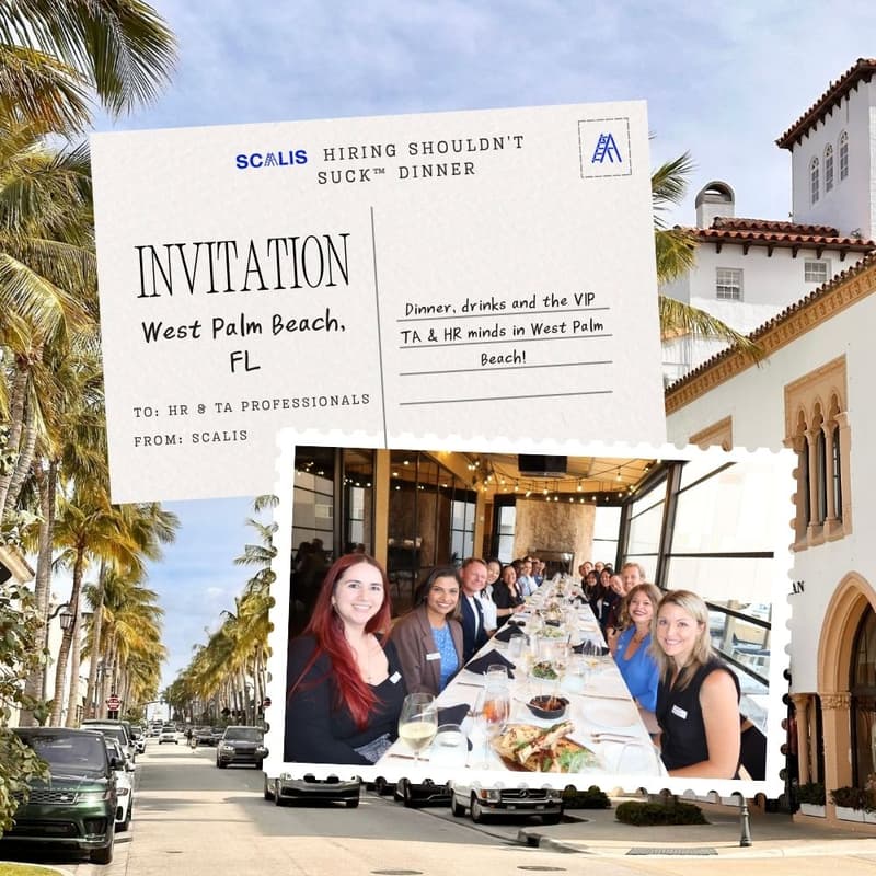 Cover Image for Hiring Shouldn't Suck™ Dinner (West Palm Beach - 10/6/26)