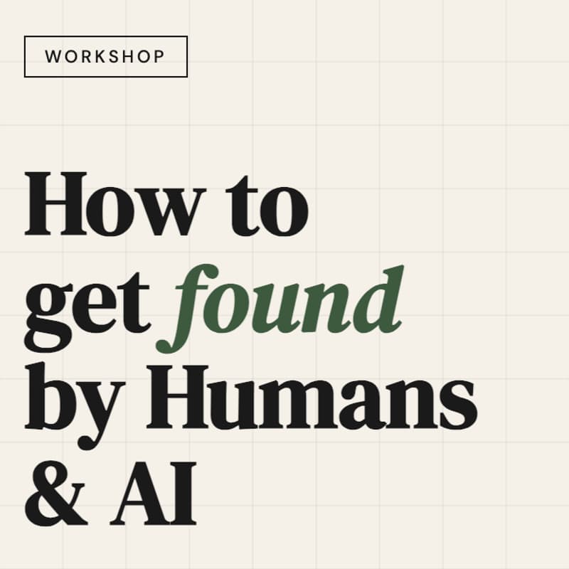 Cover Image for How to get found by Humans and AI
