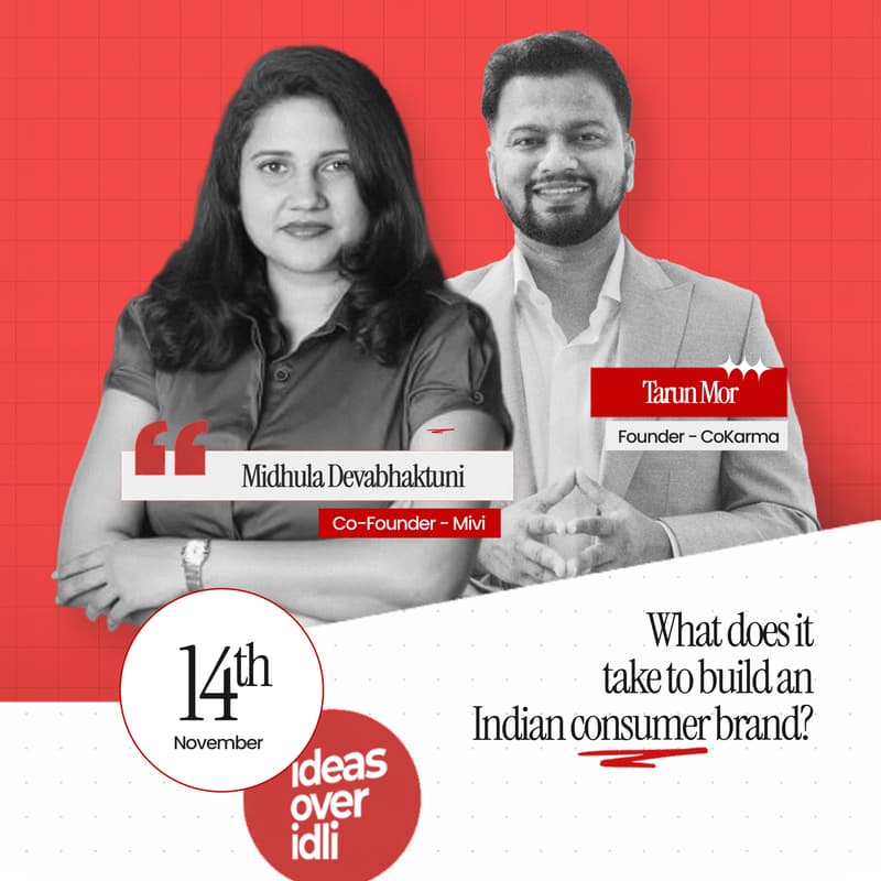 Cover Image for Ideas Over Idli by CoKarma