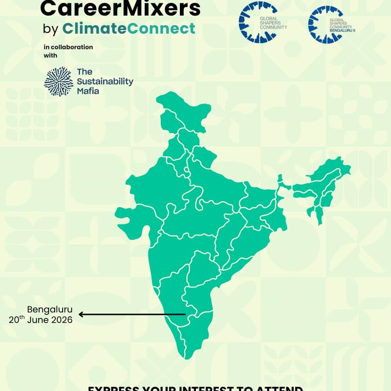 Cover Image for Climate Connect Career Mixer - Bengaluru