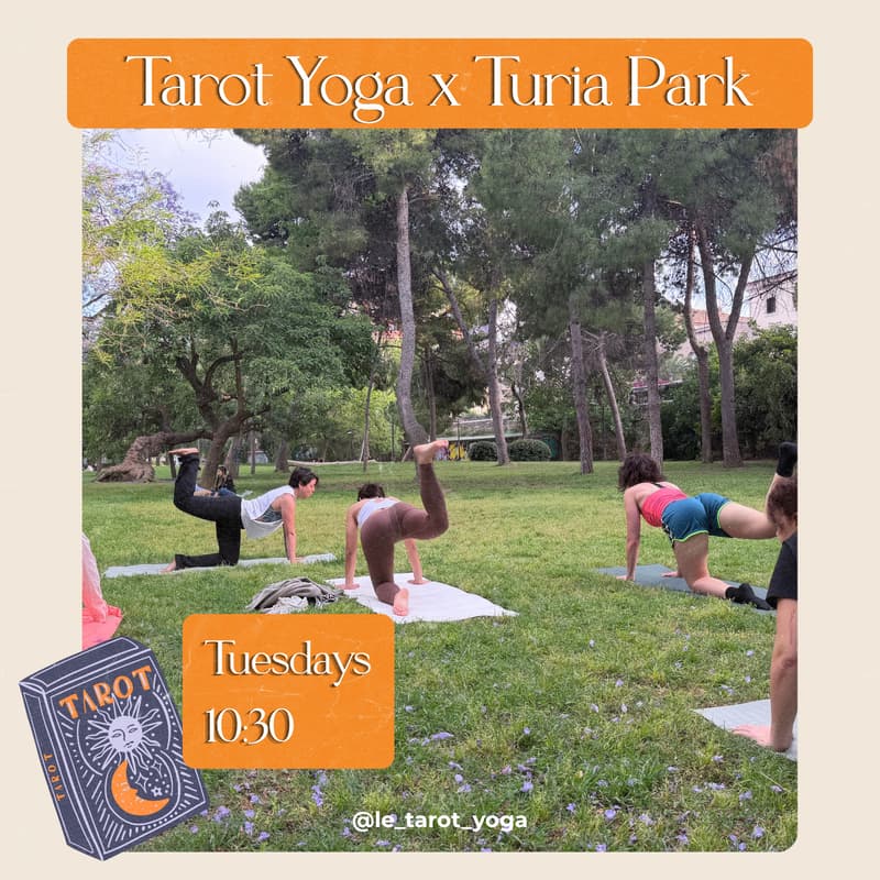 Cover Image for Morning Tarot Yoga x Turia Park