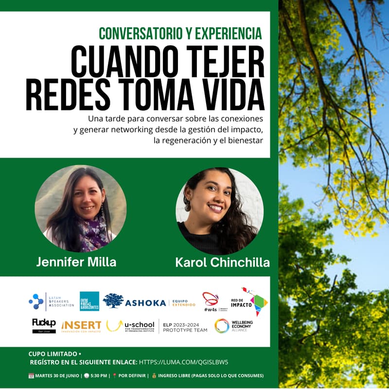 Cover Image for Conversatorio y Experiencia: Cuando tejer redes toma vida