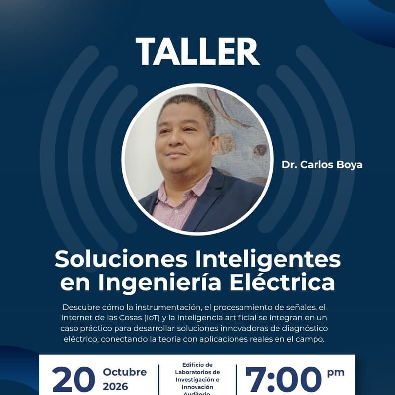 Cover Image for De la Teoria Al Campo: Cómo se Construyen Soluciones Inteligentes en Ingeniería Eléctrica