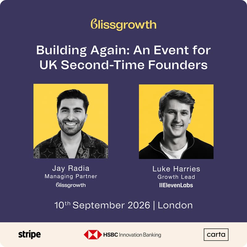 Cover Image for Building Again: An Event For Second Time Founder's