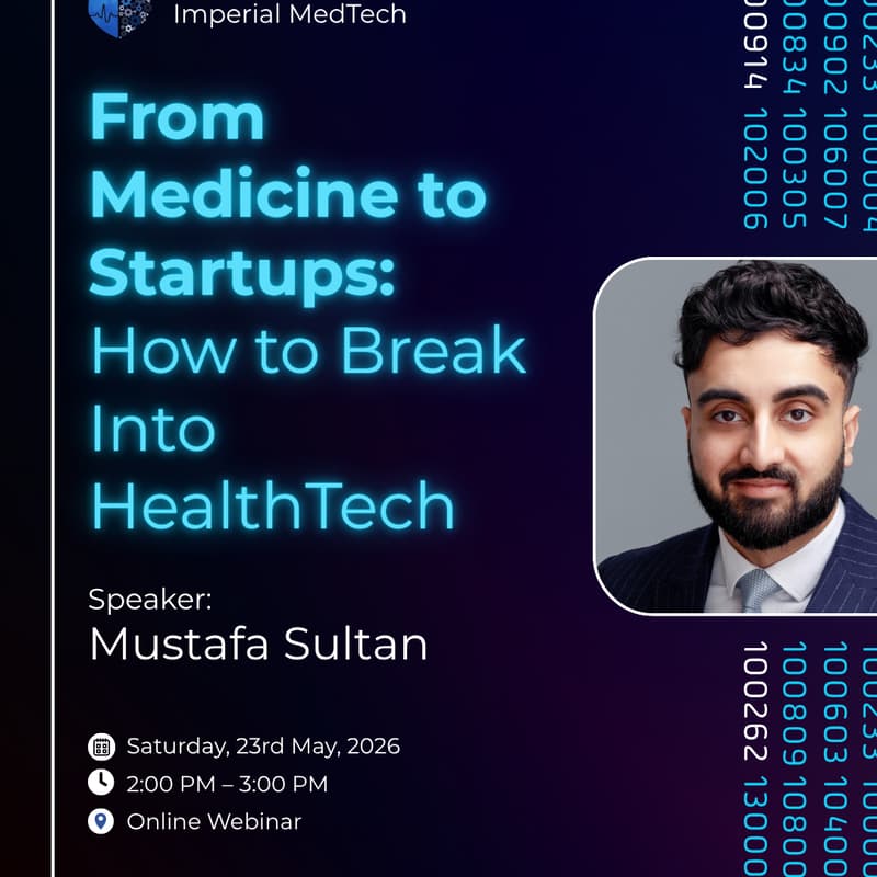 Cover Image for From Medicine to Startups: How to Break Into HealthTech