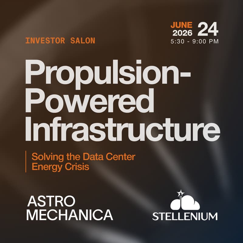 Cover Image for Propulsion-Powered Infrastructure: Investor Salon