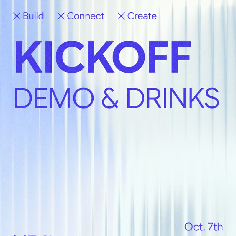 Cover Image for Kickoff Demo & Drinks