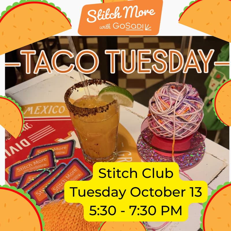 Cover Image for Stitch More Stitch Club Taco Tuesday - Flatiron District, NYC