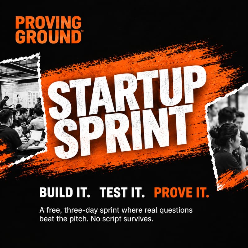 Cover Image for Startup Sprint: Prove you're fundable