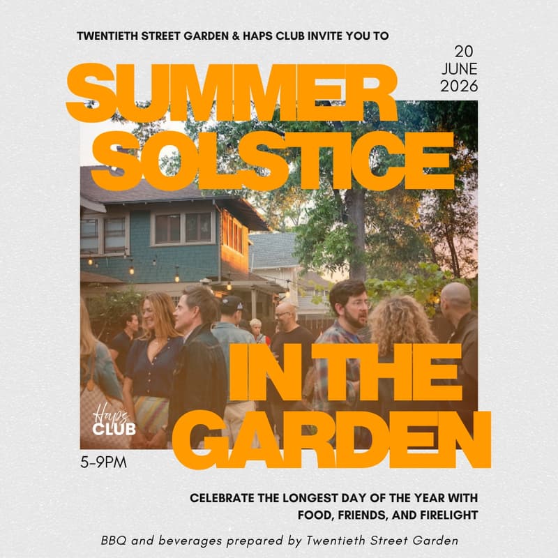 Cover Image for Summer Solstice in the Garden