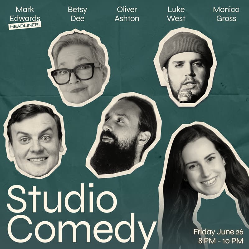 Cover Image for Studio Comedy hosted by Luke West