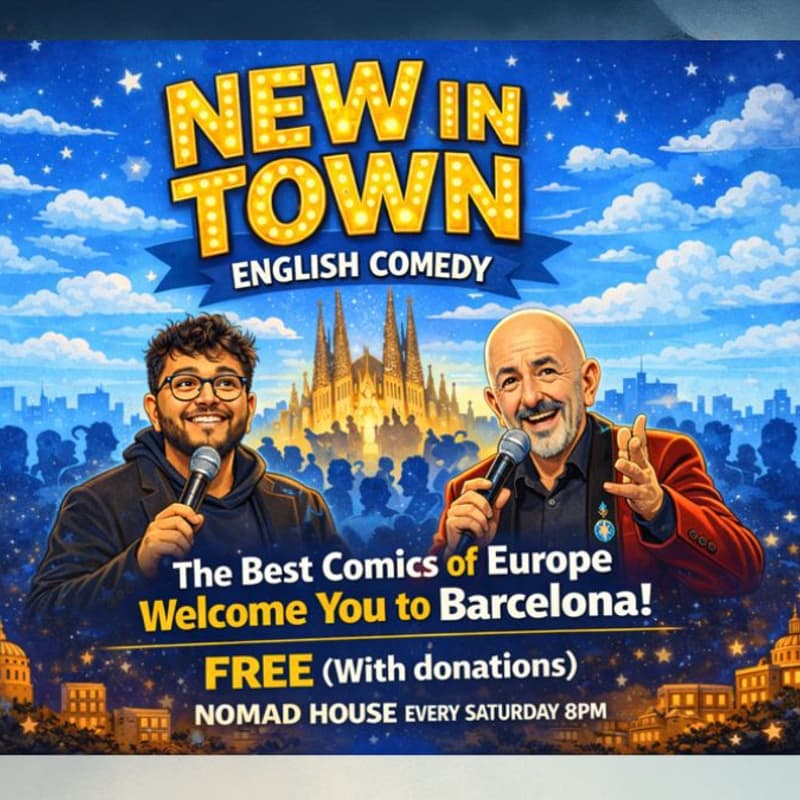 Cover Image for New in Town: English Comedy Night