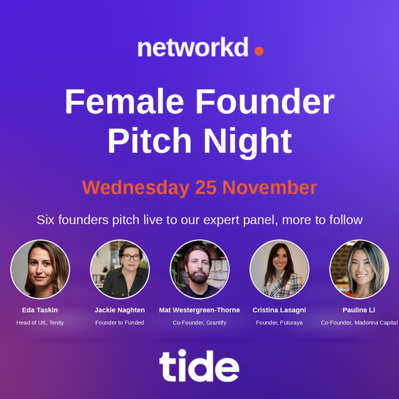 Cover Image for Female Founder Pitch Night