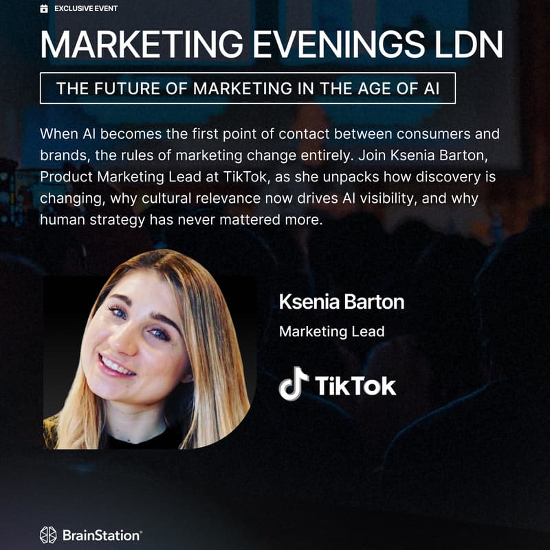 Cover Image for Marketing Evenings LDN:The Future of Marketing in the Age of AI
