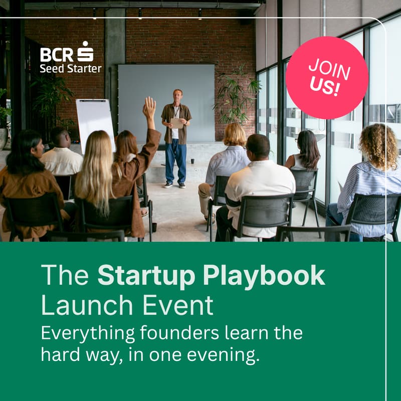 Cover Image for The Startup Playbook: a Founder Evening with BCR Seed Starter