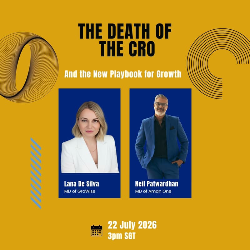 Cover Image for The Death of CRO.... And the New Playbook for Revenue Growth