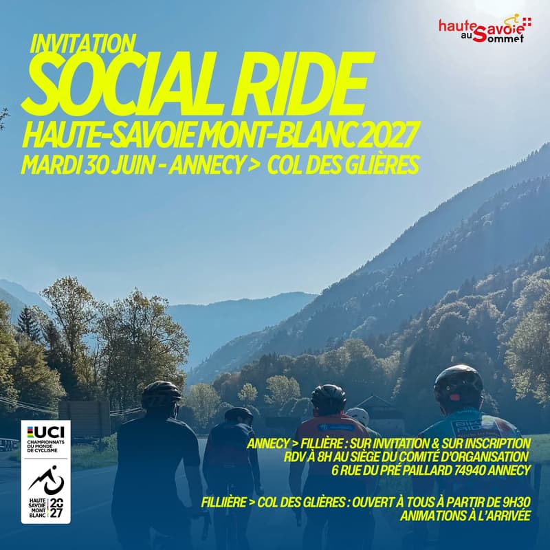Cover Image for Social Ride HSMB 2027 | Plateau des Glières