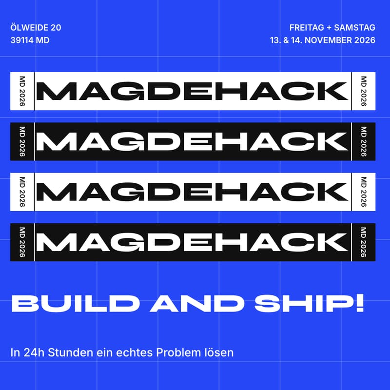 Cover Image for MagdeHack | Solve real problems in 24h