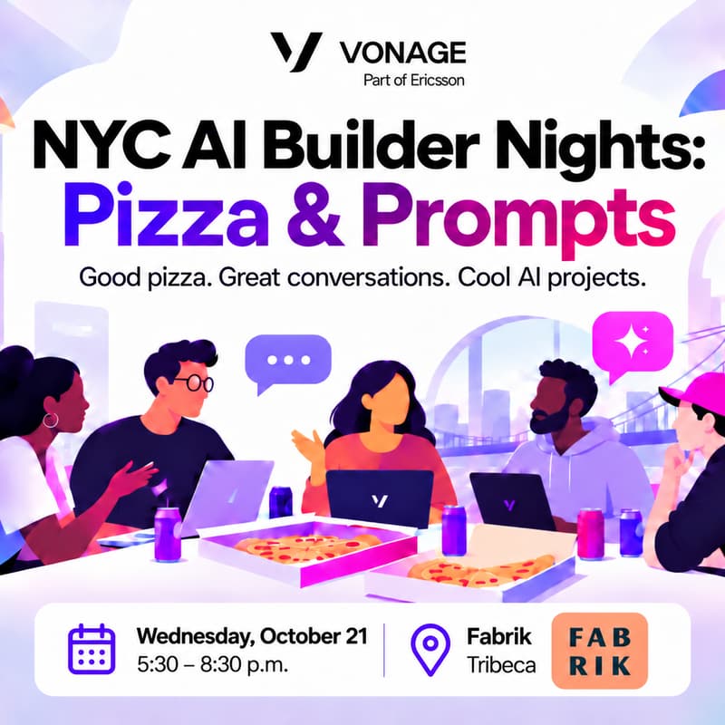 Cover Image for NYC AI Builder Nights: Pizza & Prompts