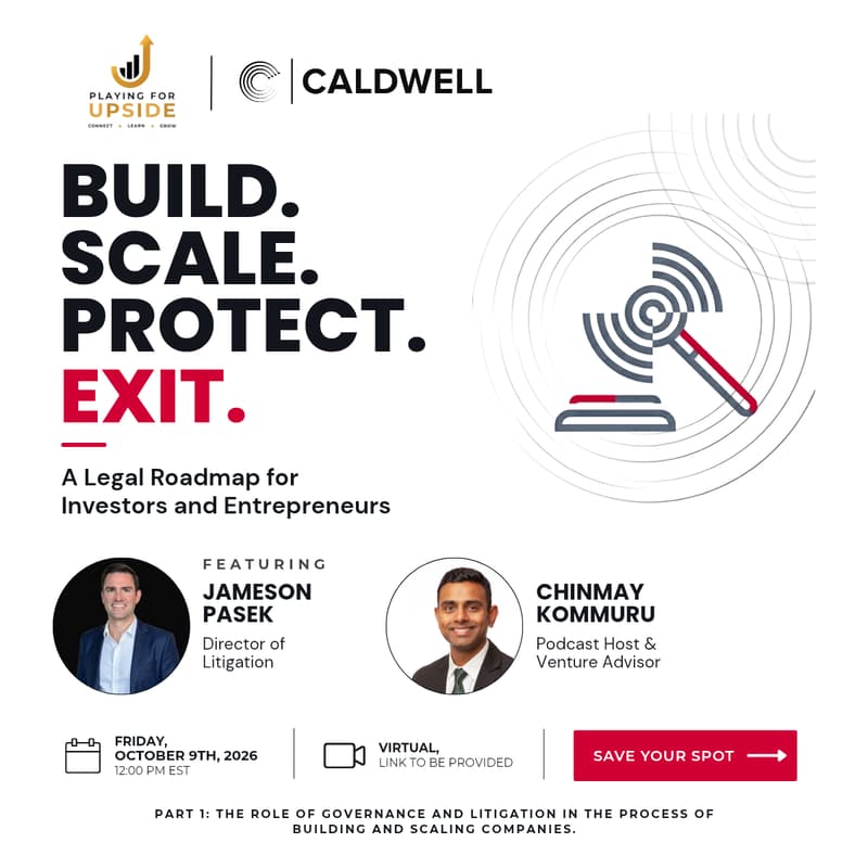 Cover Image for Build. Scale. Protect. Exit