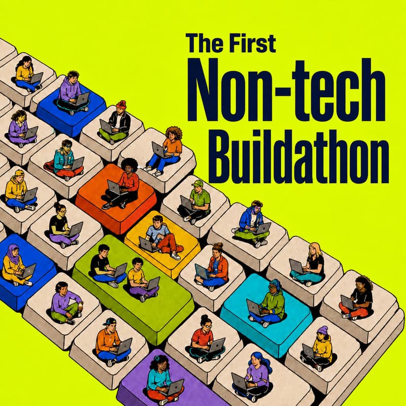 Cover Image for The First Non-Tech Buildathon