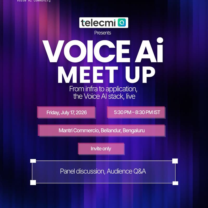 Cover Image for Unio VoiceAI Room - From Infra to Application, The Voice AI stack, Live.